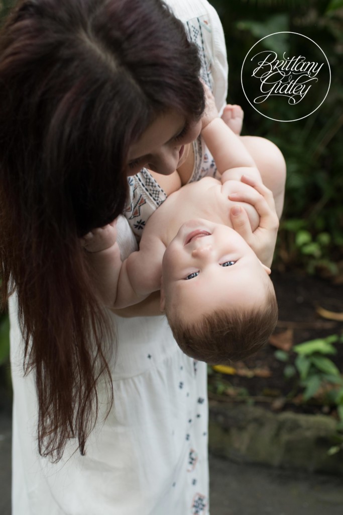 Cleveland Botanical Garden | Baby Photographer | Baby Photography | 6 Month Baby | Garden Baby Photography | 6 Months Old