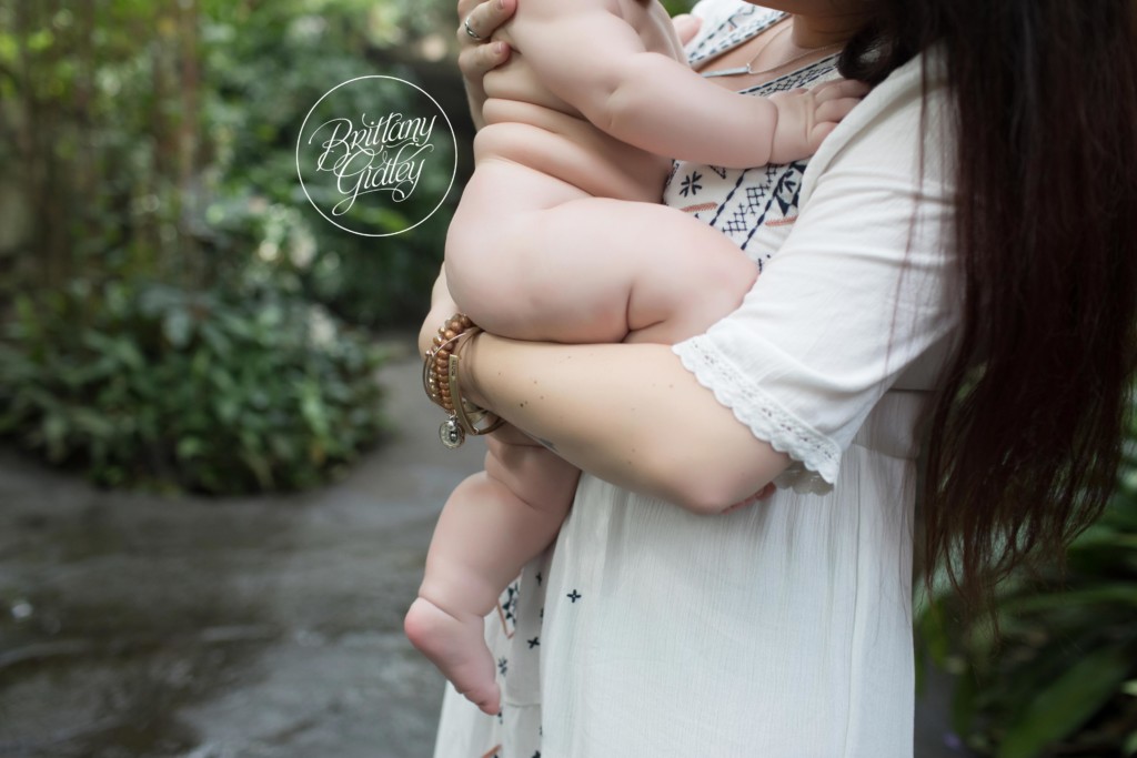 Cleveland Botanical Garden | Baby Photographer | Baby Photography | 6 Month Baby | Garden Baby Photography | 6 Months Old