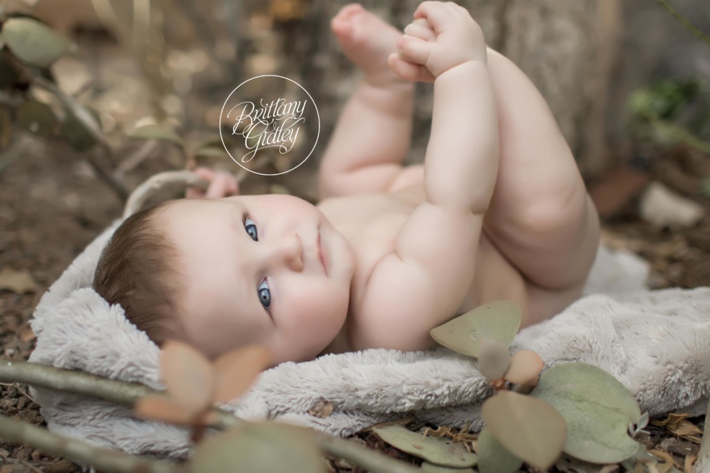 Cleveland Baby Photographer | Baby Photography | 6 Month Baby | Garden Baby Photography | 6 Months Old