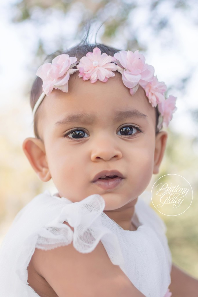 Cherry Blossom Photo Shoot | Cleveland Museum of Art | 12 Month Baby
