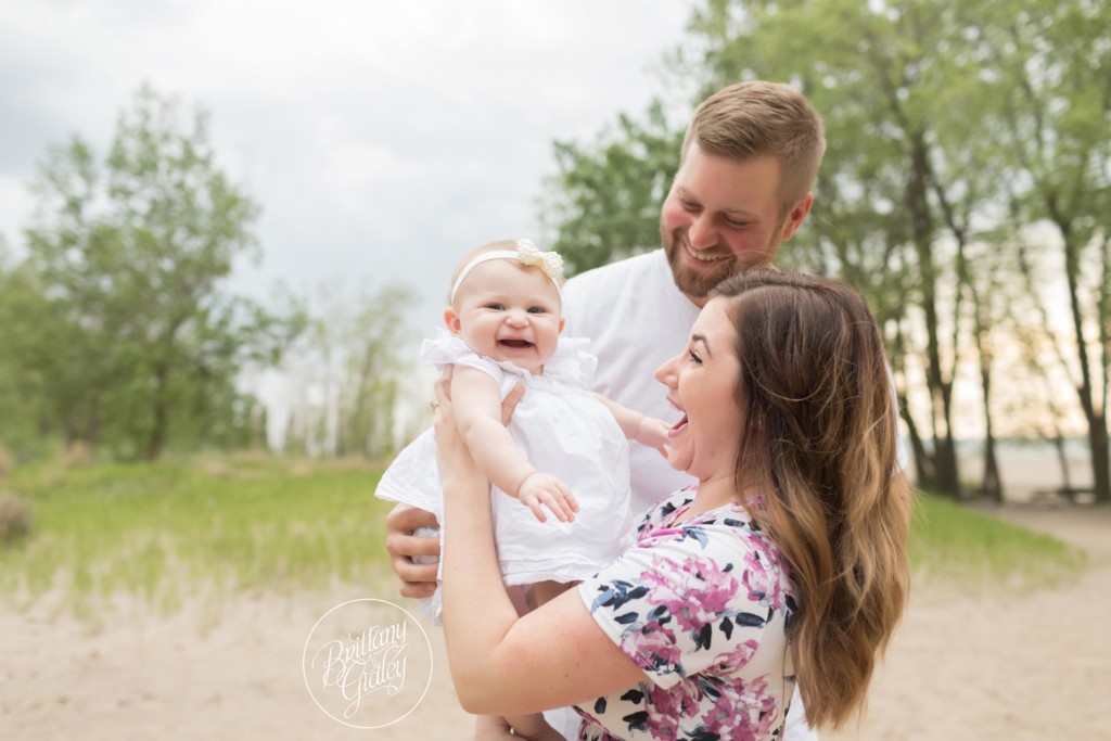 Beach Photographer | Beach Baby | Family Photo Shoot | Mentor Headlands Beach