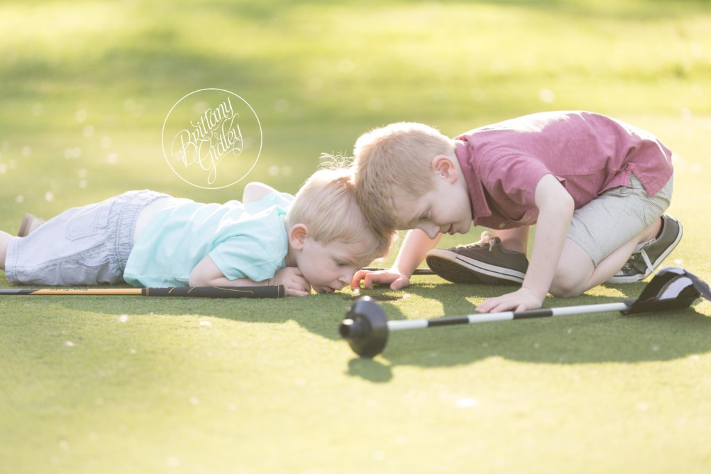 Golf Course Photo Shoot | Brothers