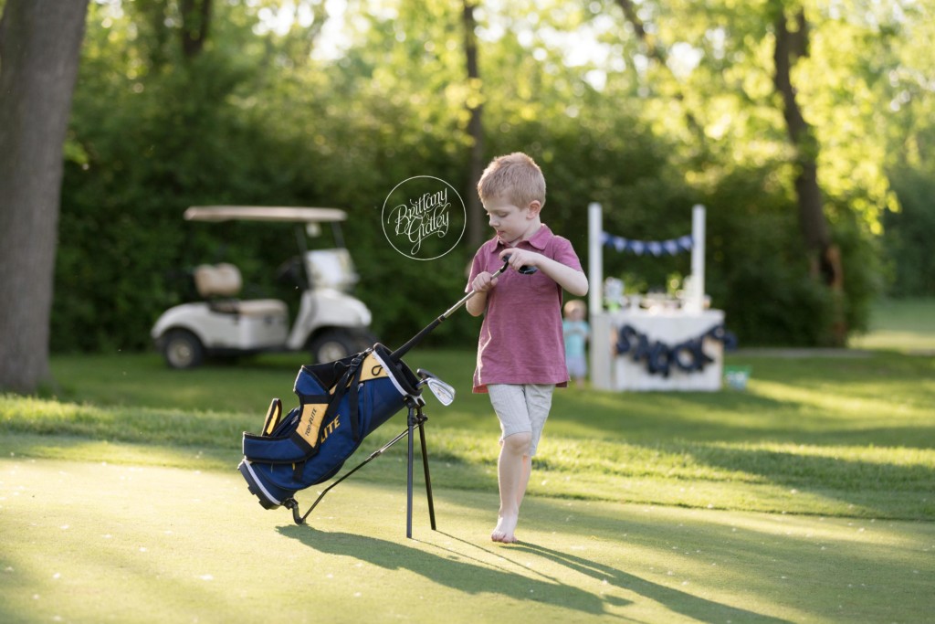 Golf Course Photo Shoot | Tee Time Dream Session | Brittany Gidley Photography | Cleveland Ohio