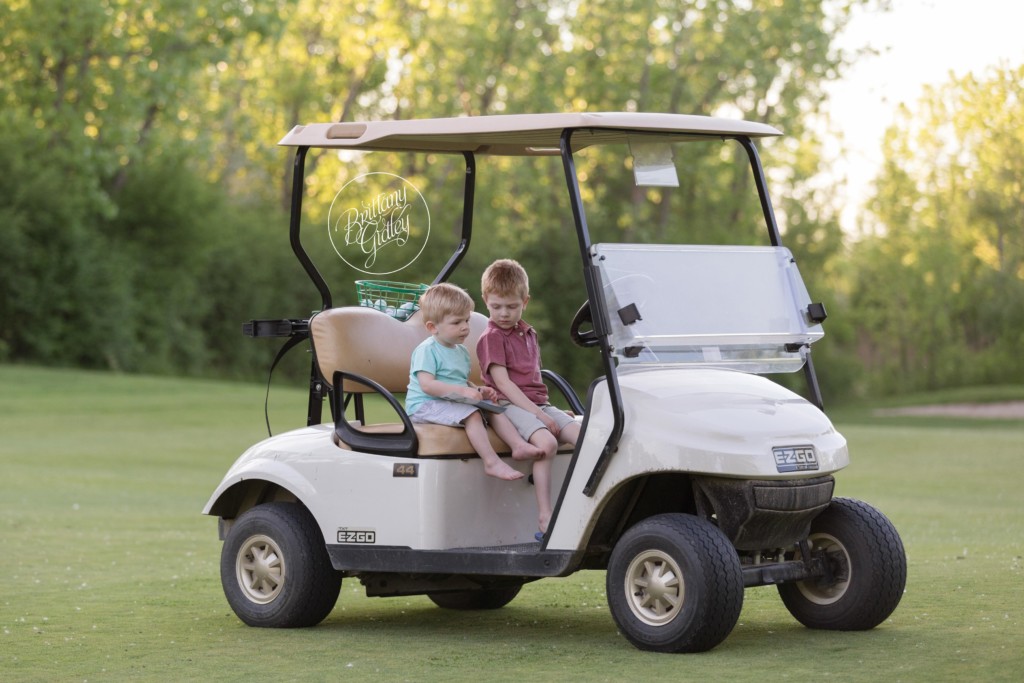 Golf Course Photo Shoot | Tee Time Dream Session | Brittany Gidley Photography | Cleveland Ohio