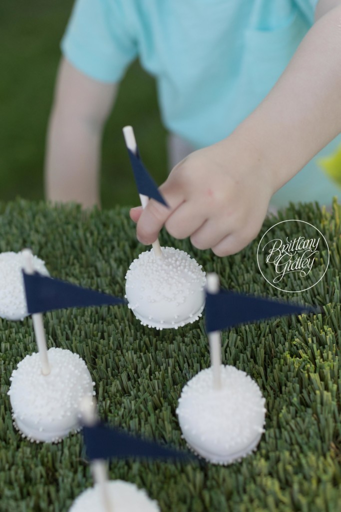 Golf Themed Party | Golf Decor | Golf Ball Cake Pops