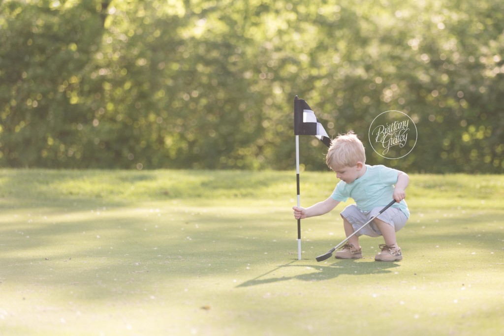 Golf Pictures Kids | Tee Time Dream Session | Family Photographer | Golf Pictures