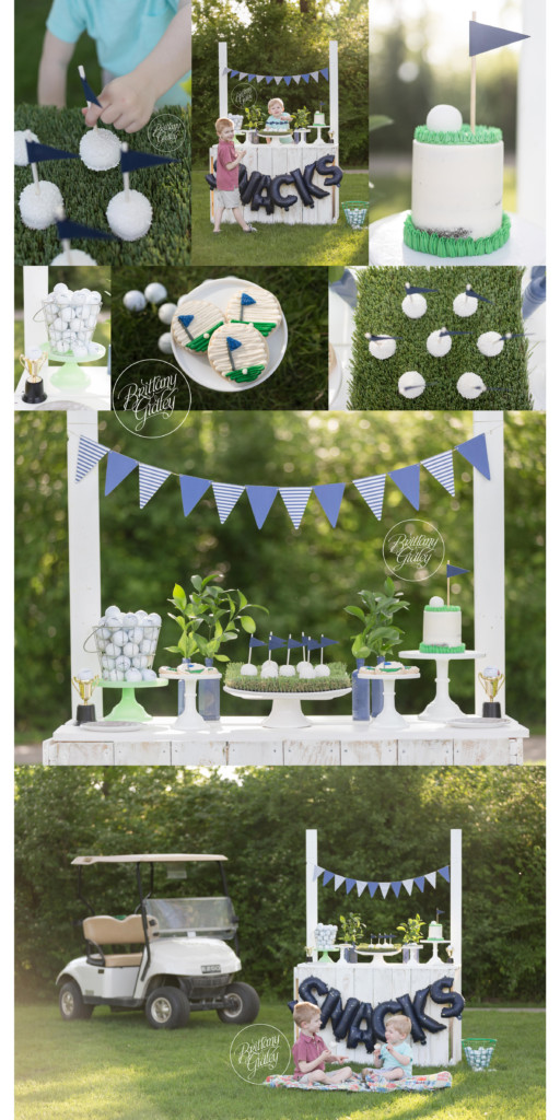 Child Golf Photo Shoot | Tee Time Dream Session | Golf Party Inspiration | Golf Birthday | Golf Pictures