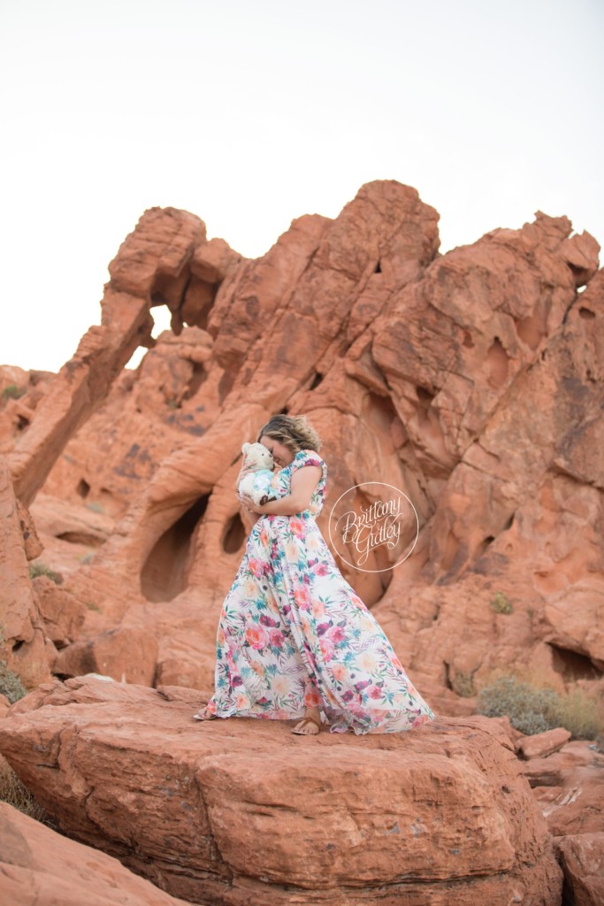 Elephant Rock | Valley of Fire | Travel Photography | Molly Bear | Brittany Gidley Photography LLC