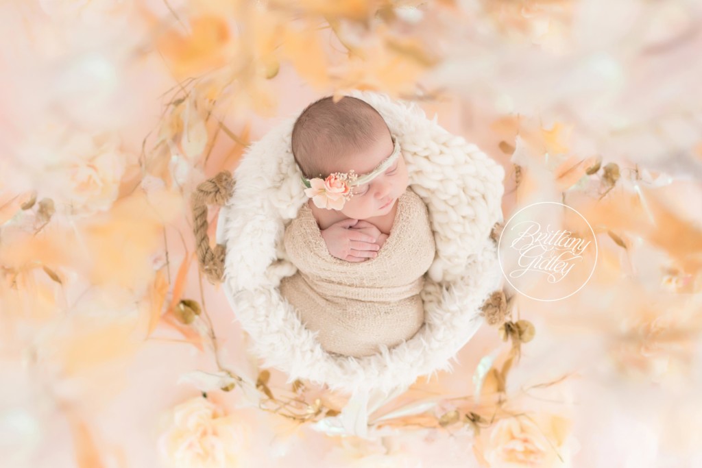 Peach Newborn Portraits | Baby Girl | Love | Start With The Best