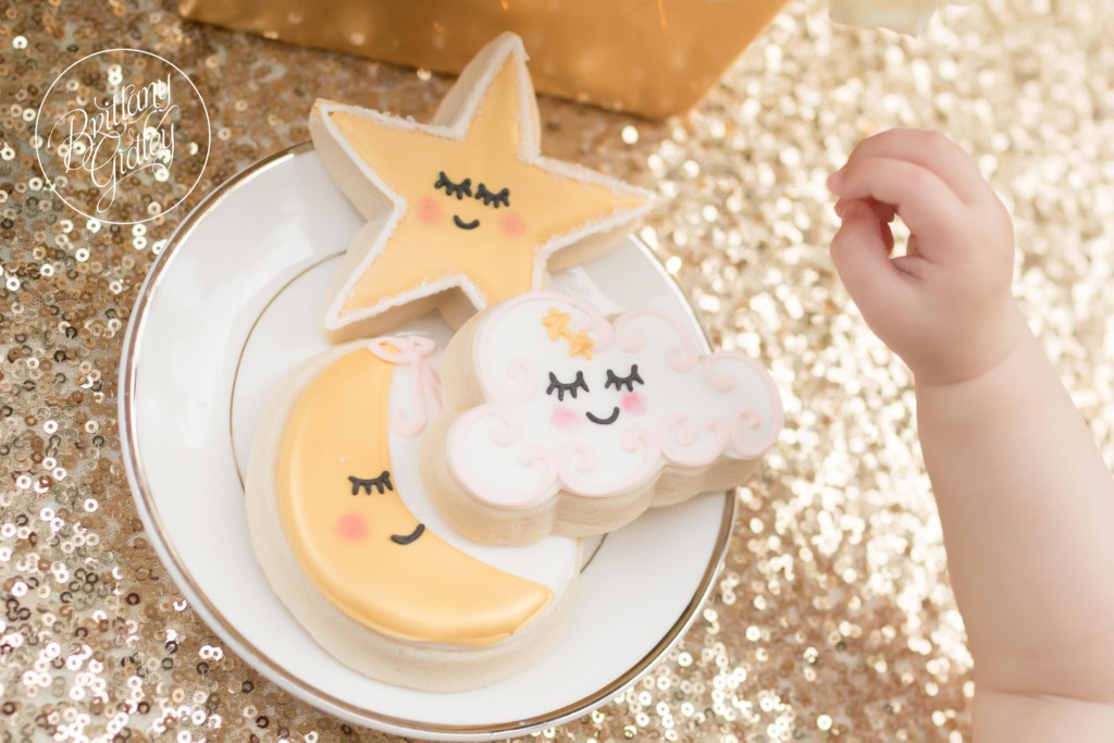 Star and Moon Cookies | Twinkle Twinkle Cookies