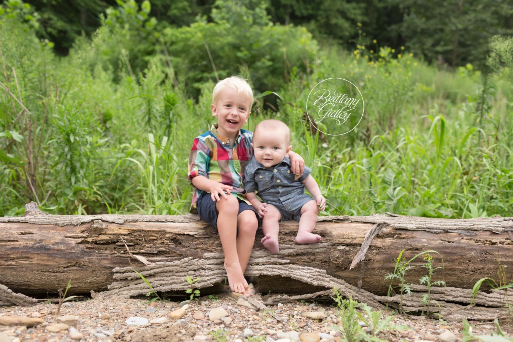 Cleveland Metroparks Brecksville Reservation | Brothers | Creek Photoshoot