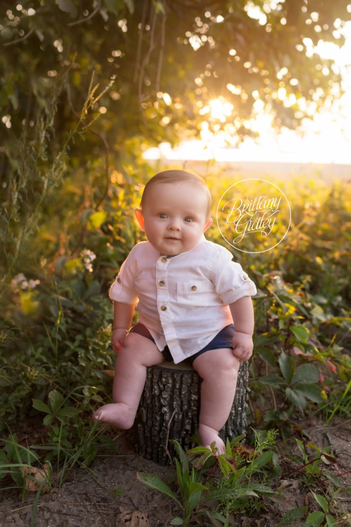 Beach Photo Shoot | Cleveland Ohio | 6 Month Baby Photo Shoot On The Beach | Family Pictures