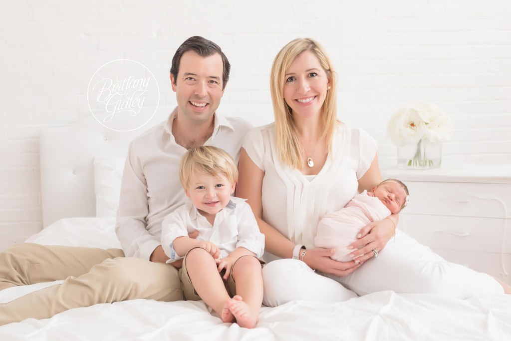 All White Studio | Start With The Best | Newborn Baby Girl | Girly Newborn Images
