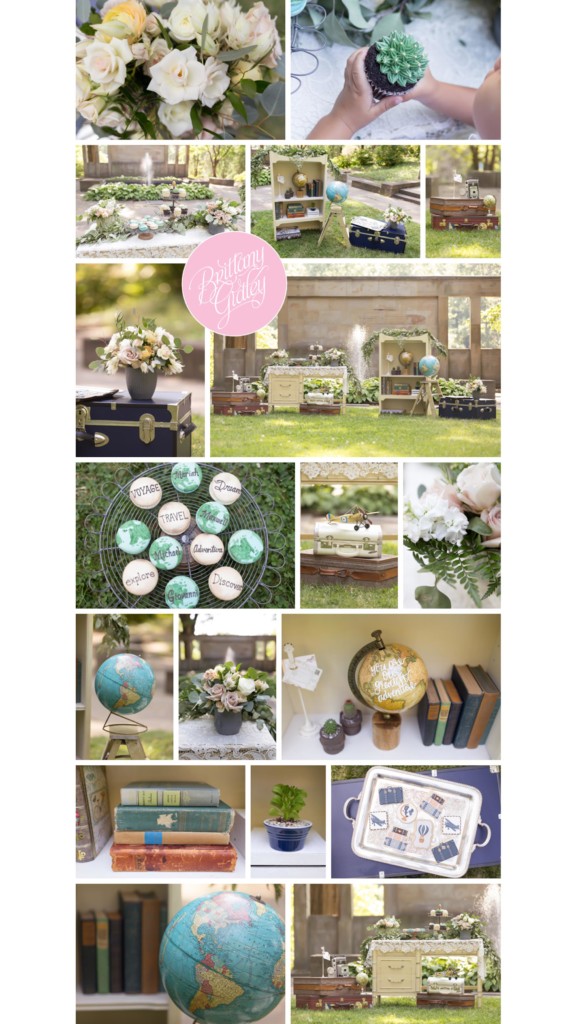 You Are Our Greatest Adventure Photo Shoot | Dream Session | Vintage Travel Theme