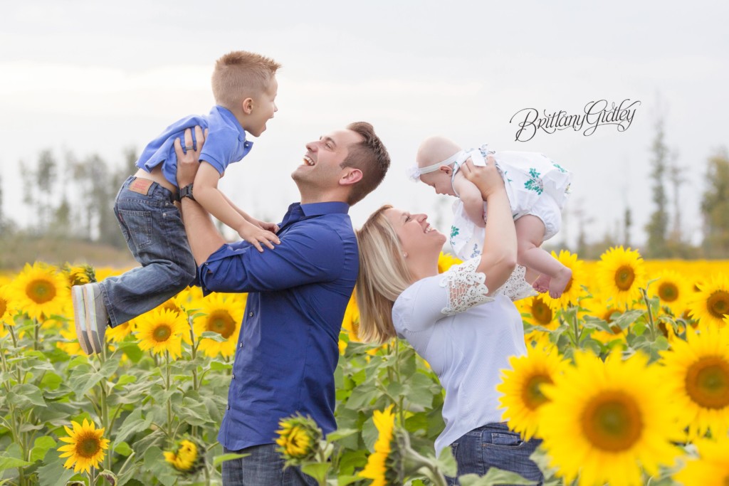 Avon Family Photographer | Prayers From Maria Sunflower Field | Magical Family Photography | Sunflower Pictures Avon Ohio