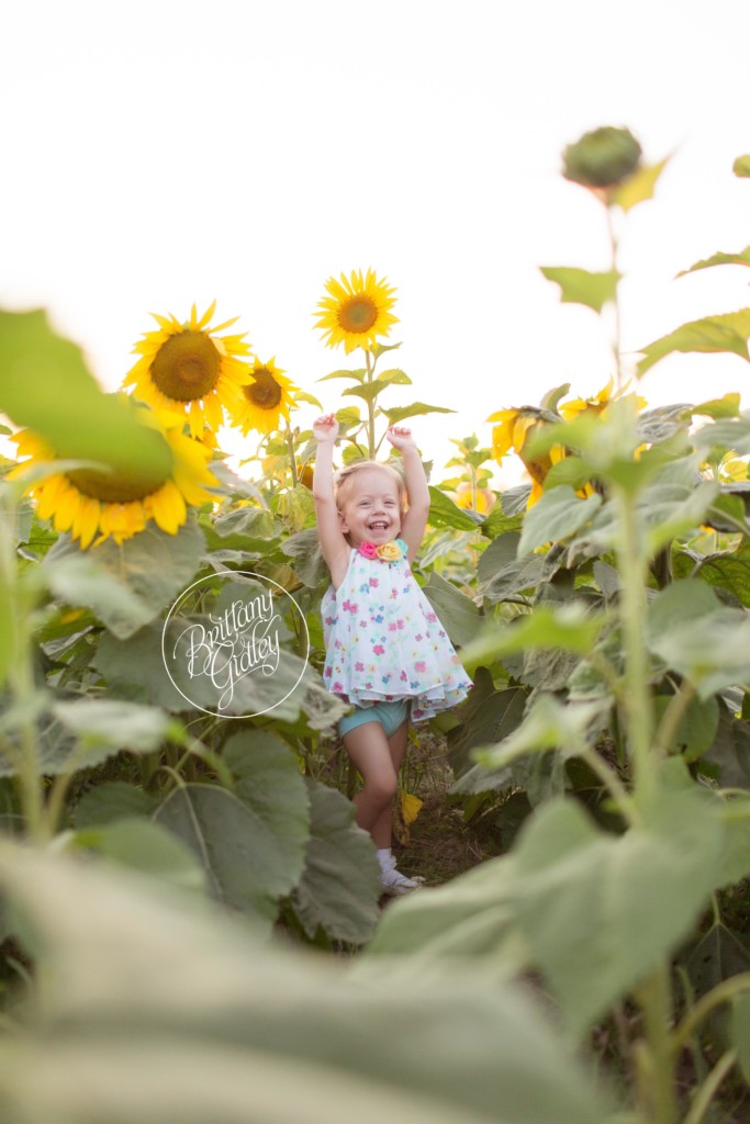 Beachwood Family Photographer | Beachwood Family Photography | Child Photographer | Sunflower Field