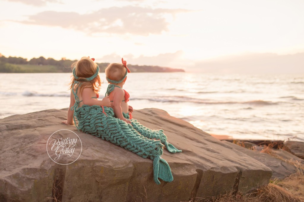 Mermaid Photo Shoot | Mermaid Dream Session | Family Photography | Family Photo Shoot | Edgewater Beach | Cleveland Ohio