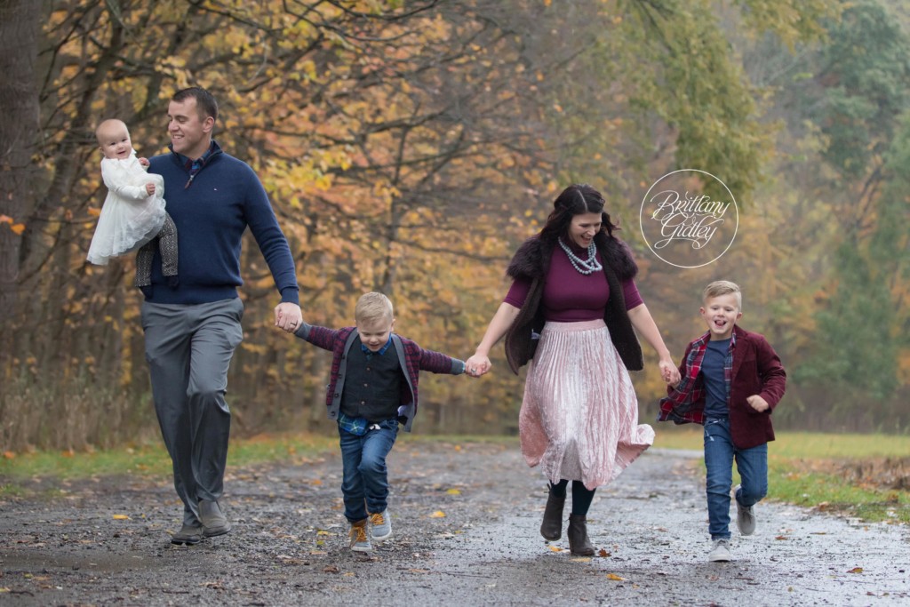 Akron Baby Photographer | 12 Month Baby Photo Shoot | Everett Road Covered Bridge