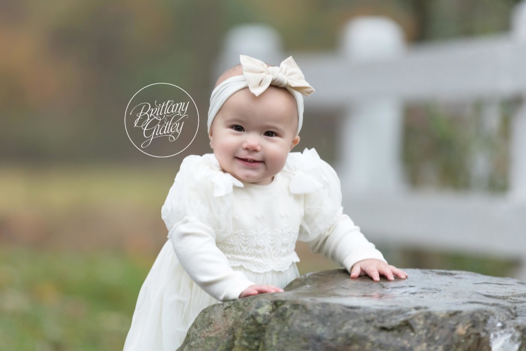Akron Family Photographer | 12 Month Baby With Family Photo Shoot | Everett Road Covered Bridge