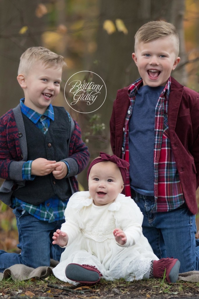 Akron Family Photographer | 12 Month Baby With Family Photo Shoot | Everett Road Covered Bridge