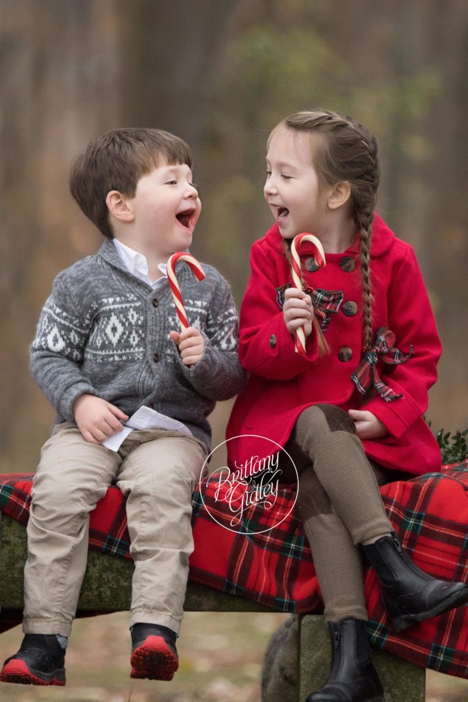 Candy Cane Christmas Images | Kids Christmas Photo Ideas | Brittany Gidley Photography LLC