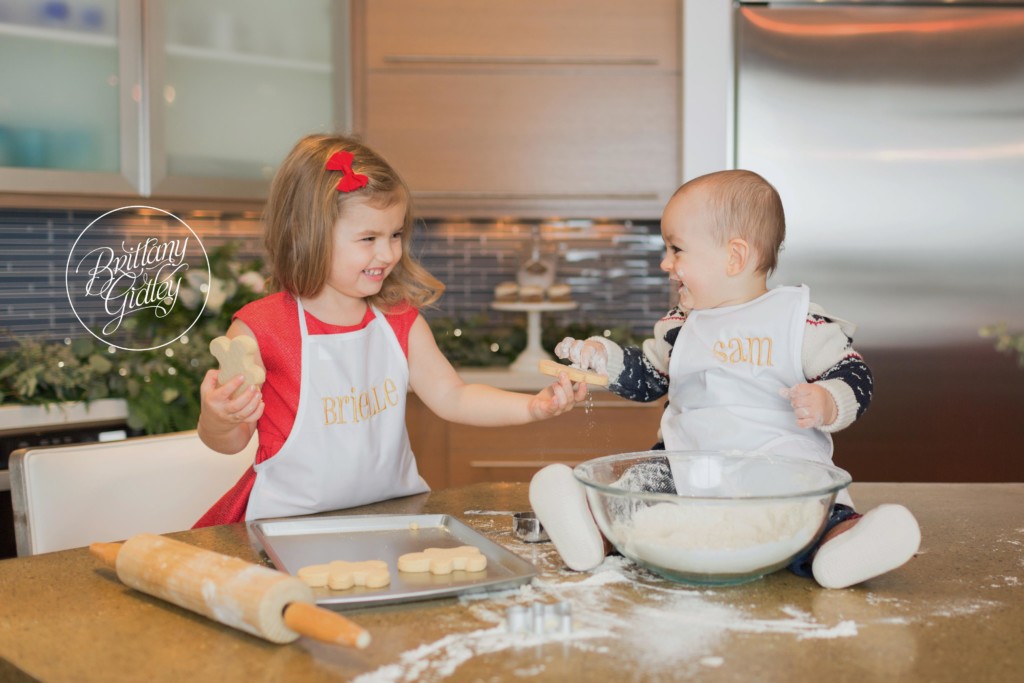 Baking Christmas Cookies With Kids