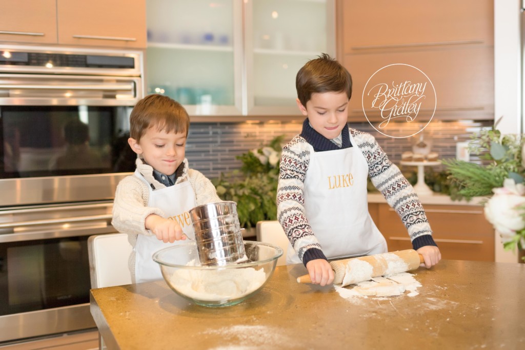 Baking Christmas Cookies With Kids | Brittany Gidley Photography LLC