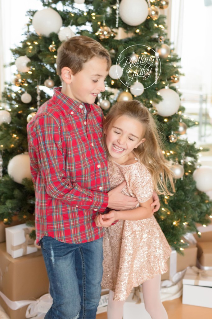 Kids Christmas Card Ideas | Brittany Gidley Photography LLC