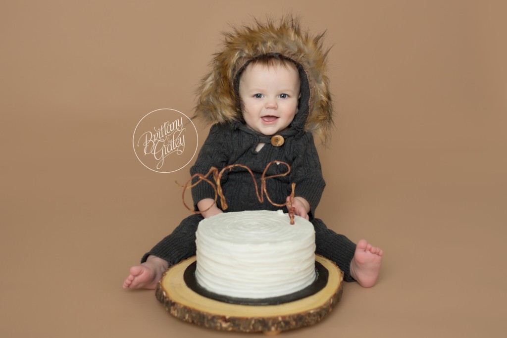 Avon Baby Photography | Cake Smash | 12 Month Baby | Photography Studio Avon Ohio
