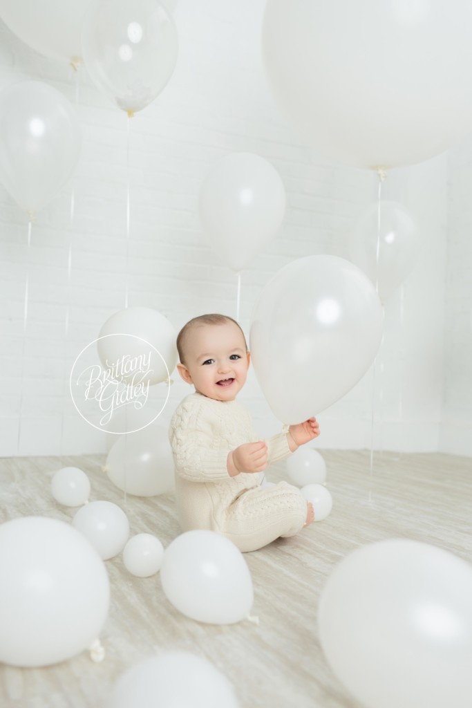 Baby Dream Session | Balloons & Blanc Dream Session | Sam 12 Months
