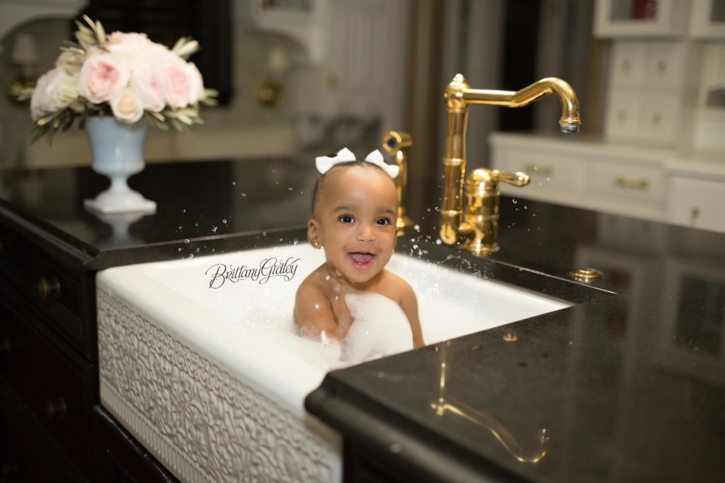 Bubble Bath Photo Shoot | Baby In The Bubble Bath