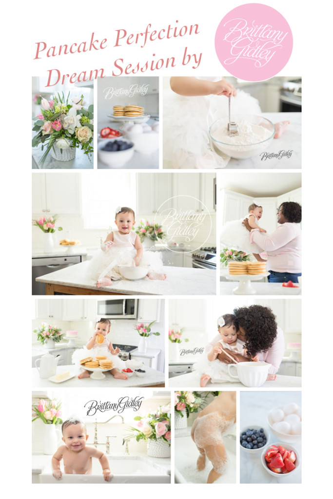 Pancake Perfection Dream Session | Pancake Cake Smash | New Jersey Baby Photographer | Pancake Photo Shoot | New Jersey Baby Photography