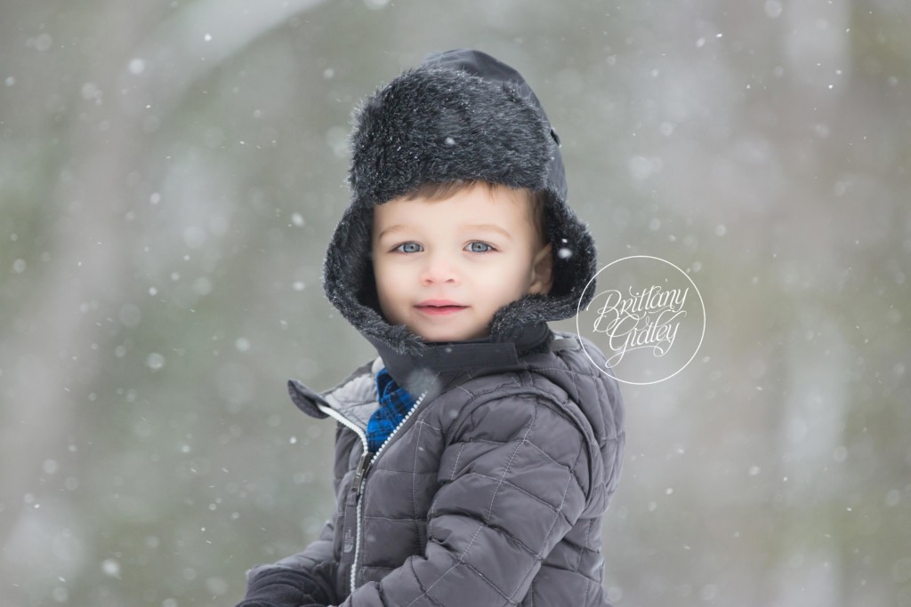 Snow Photo Shoot | Cleveland Lifestyle Photographer | Strongsville Ohio Child Photographer