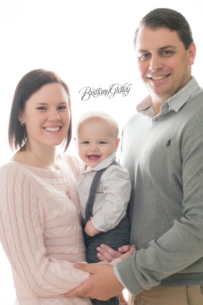 12 Month Baby and Family with Dream Lighting