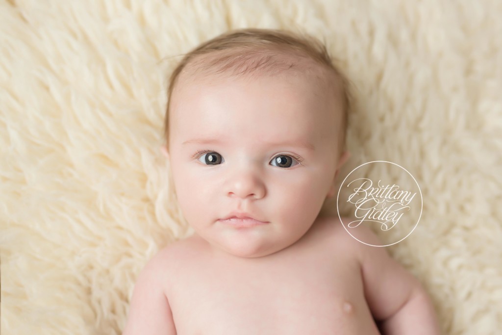 Shaker Heights Baby Photographer | 3 Month Old Baby Boy | Start With The Best | Brittany Gidley Photography LLC