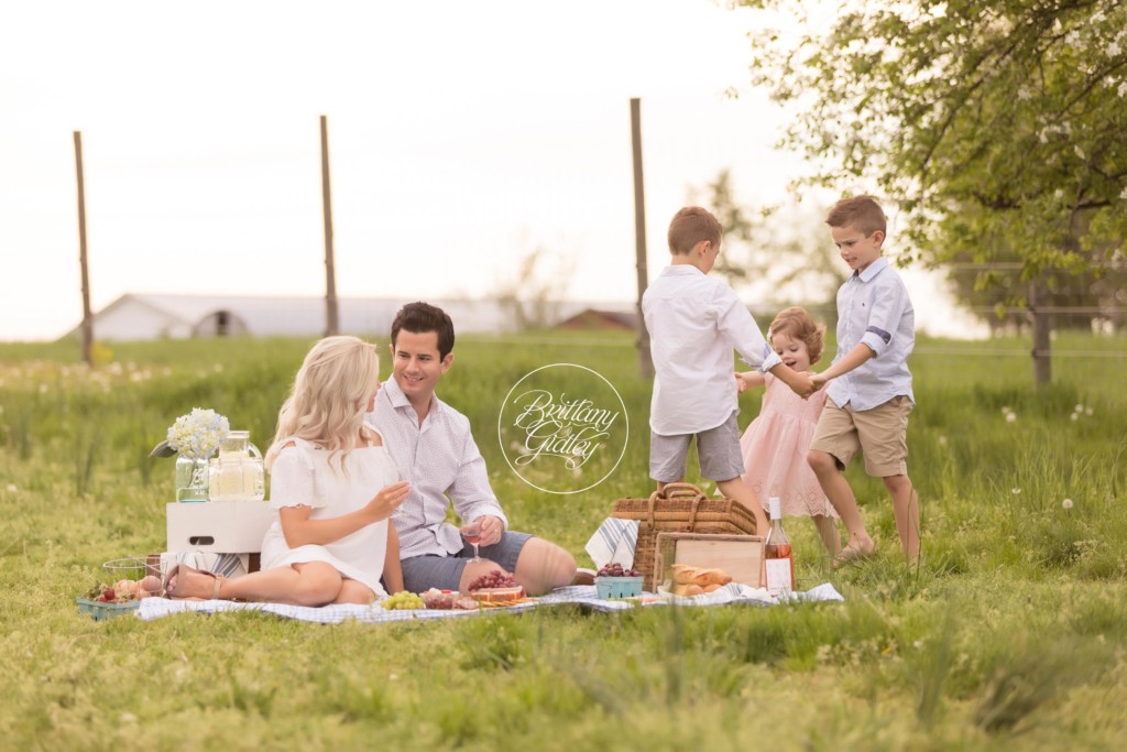 Family Farm Themed Photo Shoot | Goat Photo Shoot | Child Photo Shoot With Animals | Brittany Gidley Photography LLC | Farm Photo Shoot Inspiration