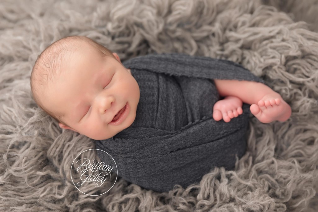 Newborn Photography in Beachwood Ohio | Newborn Baby Photography at Brittany Gidley Photography Studio
