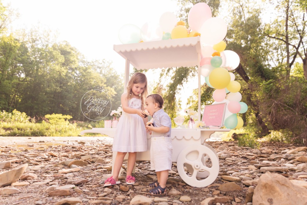 Ice Cream Themed Photo Shoot | Dream Sessions by Brittany Gidley Photography | Ice Cream Social Dream Session | Brecksville Reservation