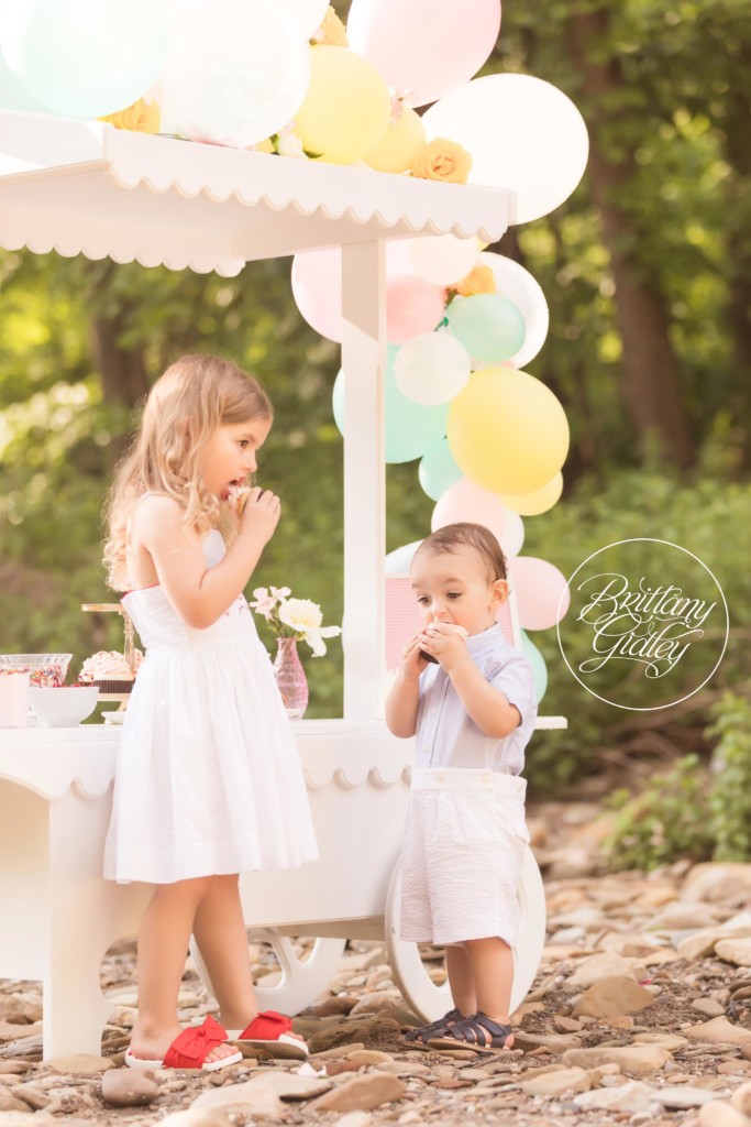 Ice Cream Themed Photography Set | Dream Sessions by Brittany Gidley Photography | Ice Cream Social