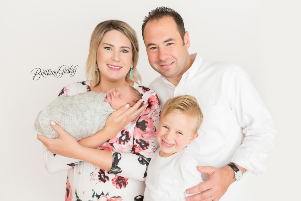 Professional Newborn Photos by Brittany Gidley Photography LLC