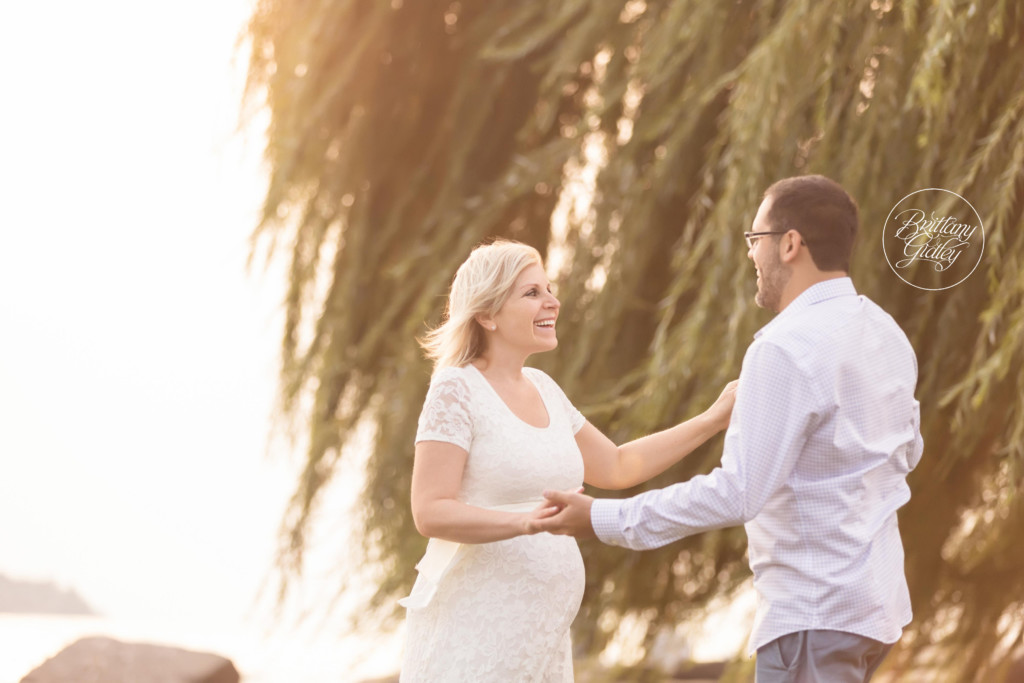 Beach Maternity Photographer | Waiting on Baby V | Edgewater Beach Maternity Photo Shoot