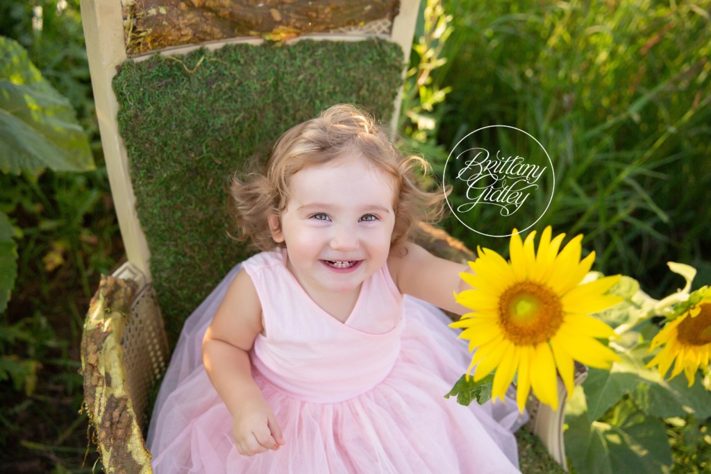 Fall Family Photographer | Gabby 2 Years | Prayers From Maria Sunflowers