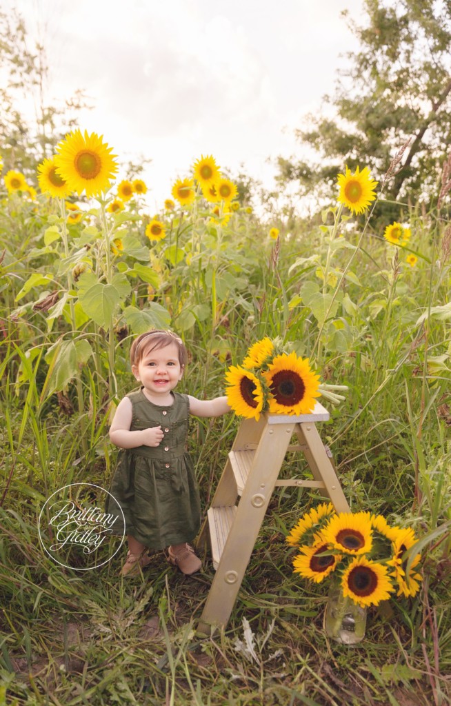 Sunflower Field Baby Photography | Sunflower Field