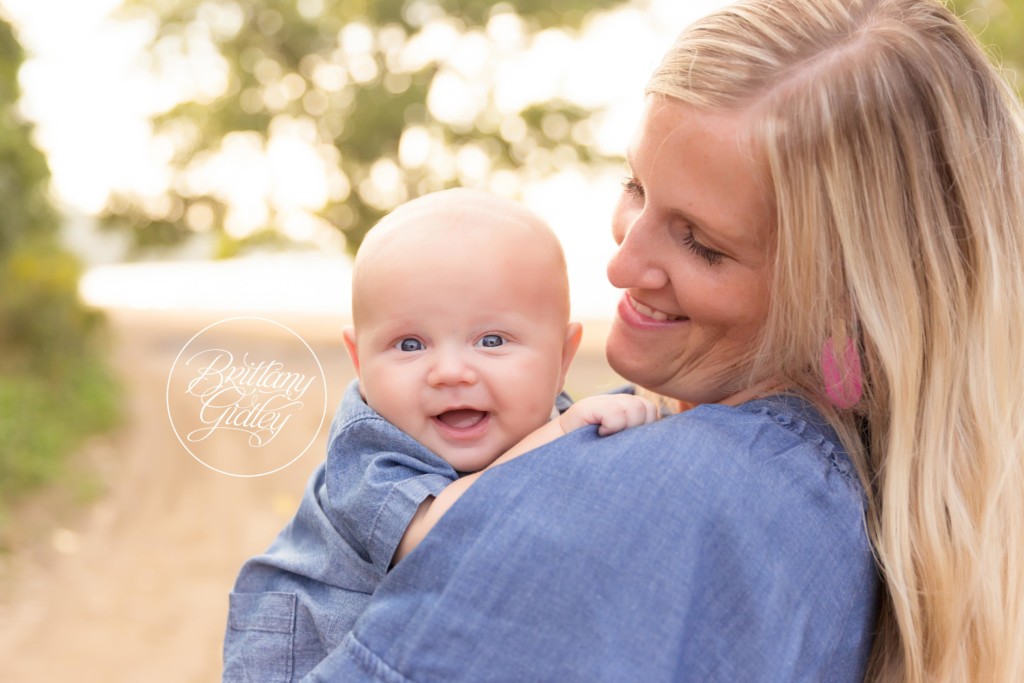 3 Month Baby Photos at Edgewater Beach in Cleveland Ohio