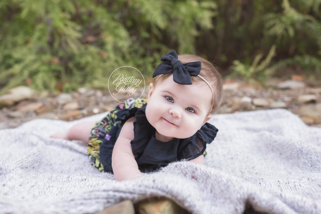 6 Month Baby Photos | Brecksville Reservation