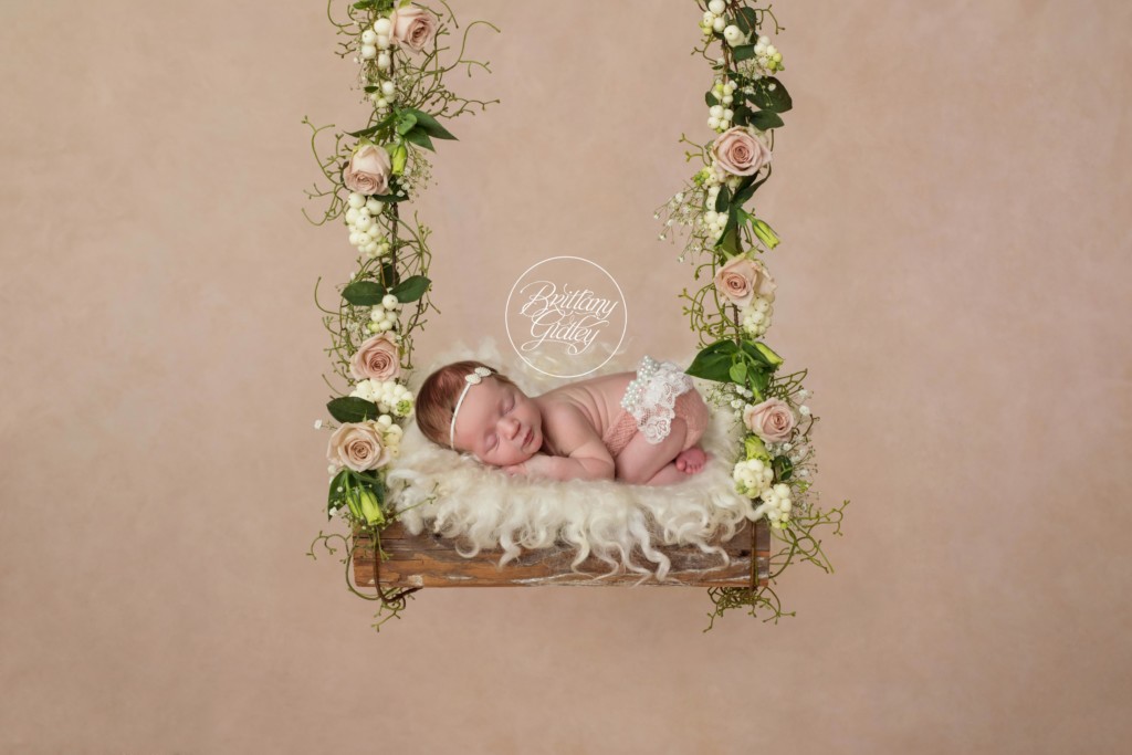 Newborn Fall Florals Dream Session