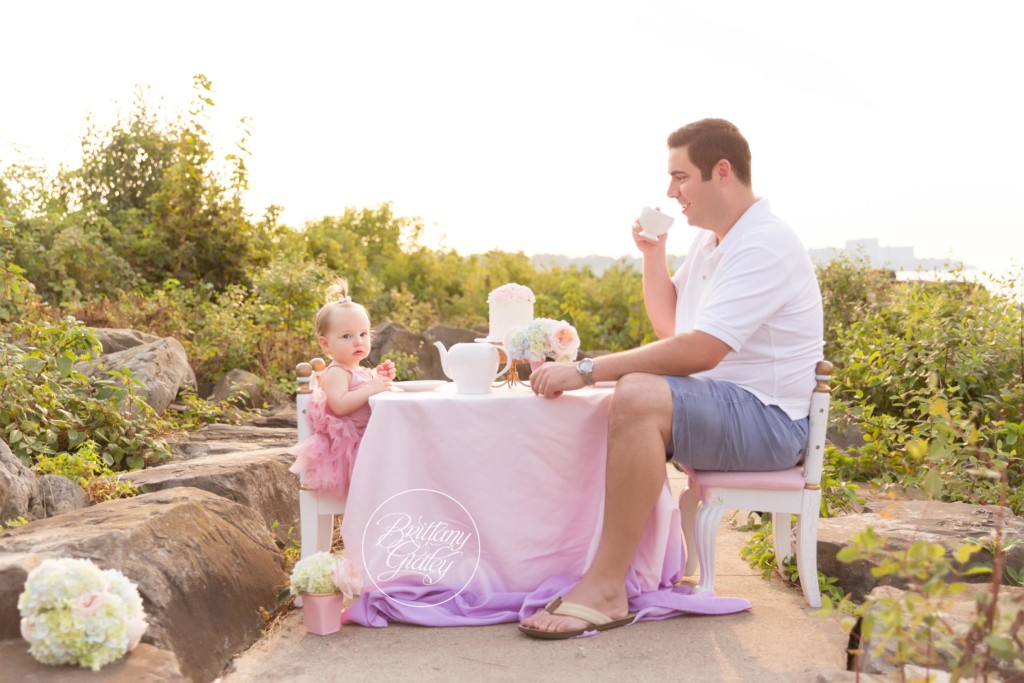 Tea Party Photo Shoot Dream Session | Avery 12 Months | Edgewater Beach