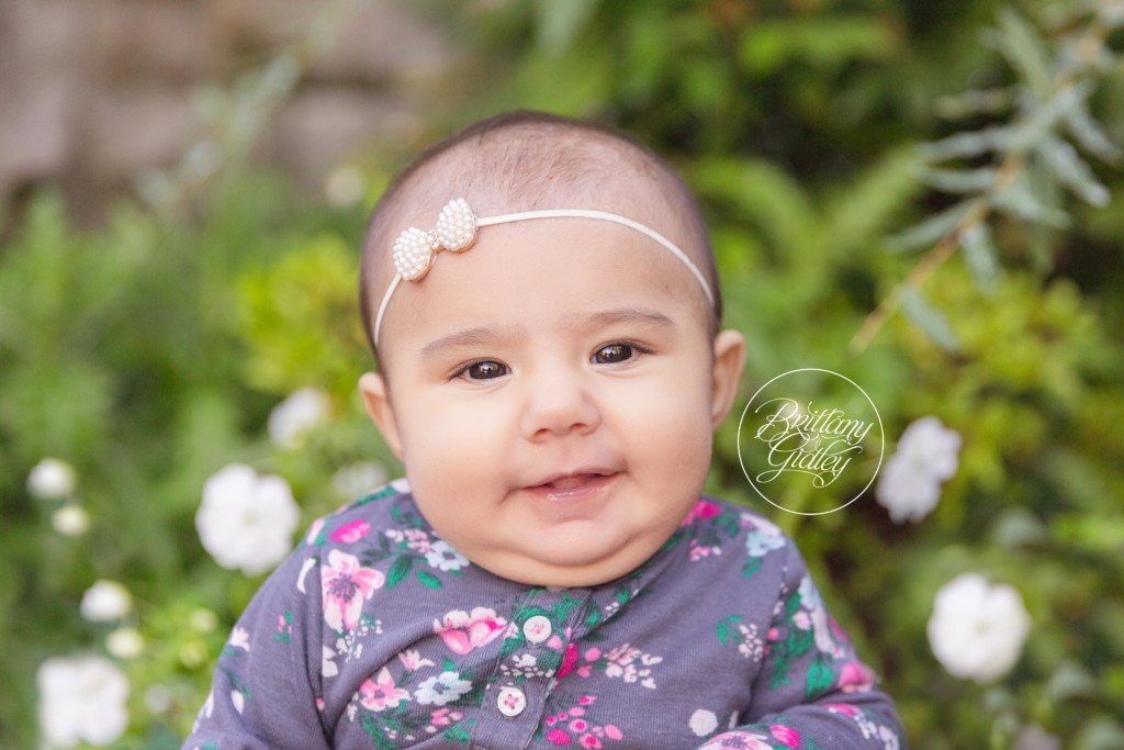 3 Month Baby Photographer | Italian Garden Cleveland Ohio