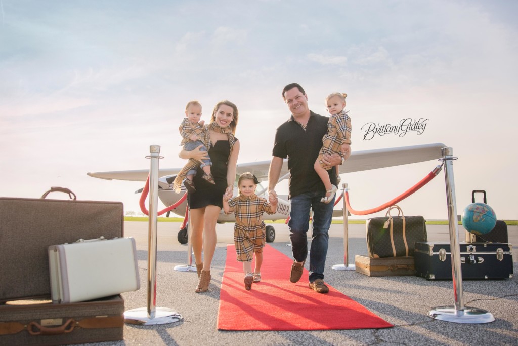 The Sky Is The Limit Dream Session | Airplane Cake Smash | Red Carpet Family Photos