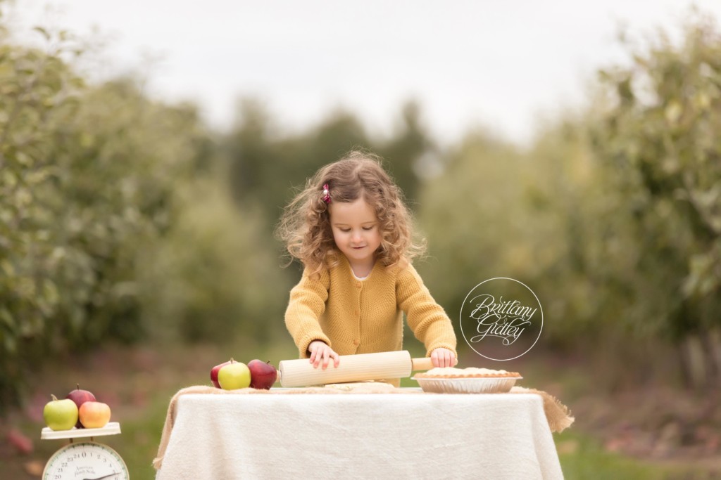 Apple Pie Photo Shoot | Autumn Skies & Apple Pies Dream Session | Orchard Hills Park